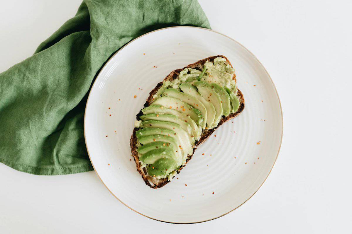 5. Whole Grain Toast with Avocado
