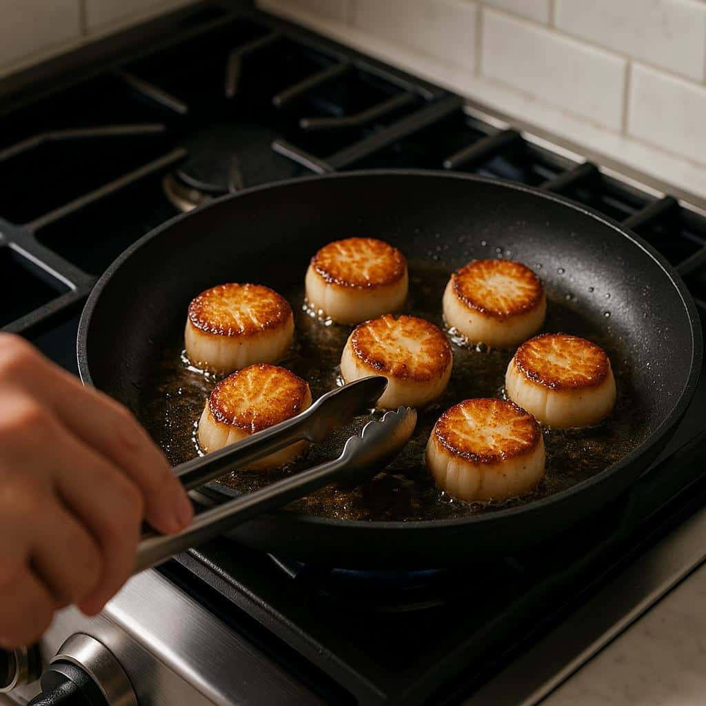 7. Seared Scallops