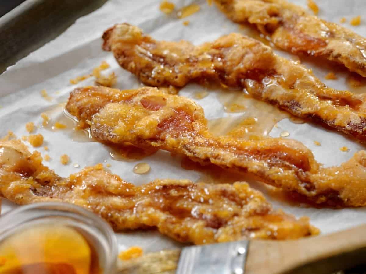 6. Sweet and Salty Candied Bacon