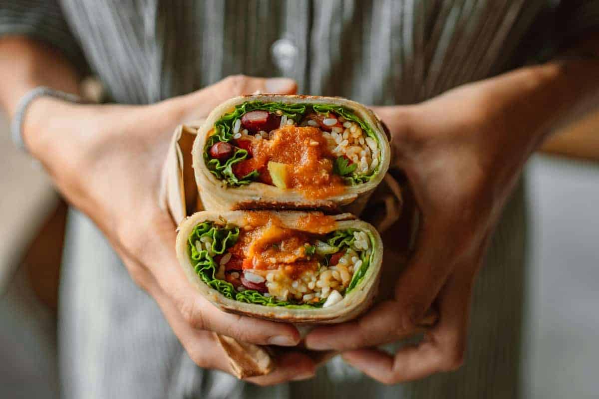 3. Turkey and Hummus Wraps