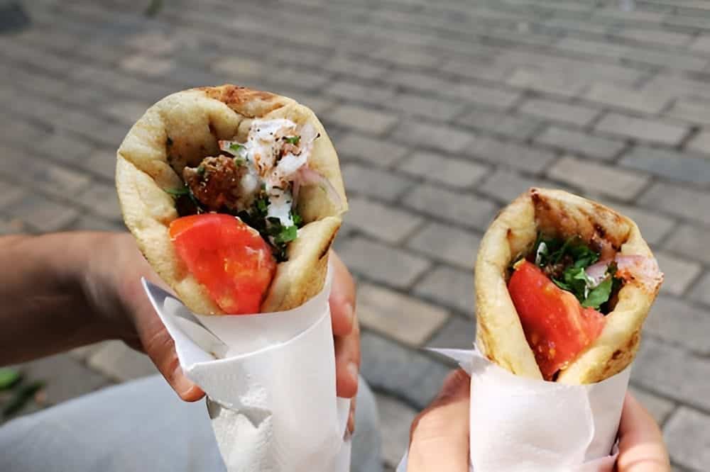 8. Greek Chicken Pita Pockets