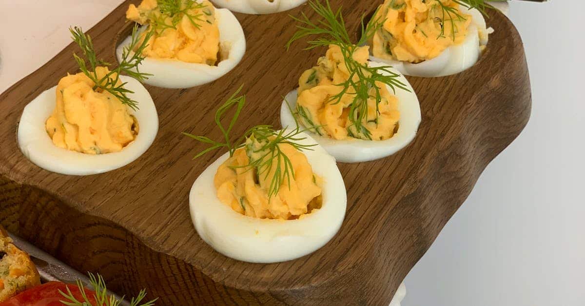 6. Deviled Eggs with a Twist