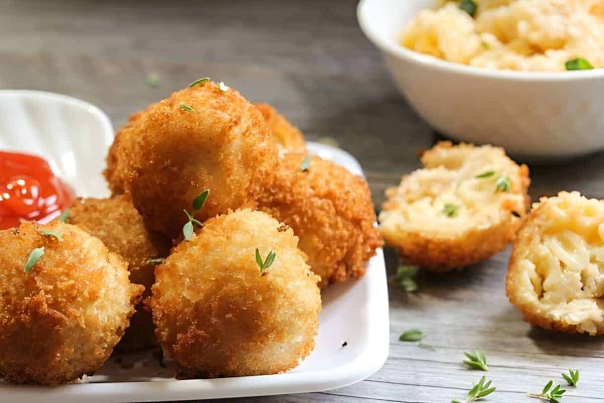 13. Baked Mac and Cheese Bites