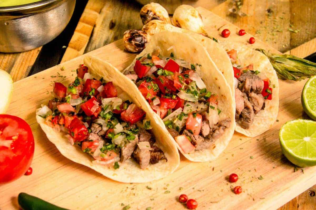 2. Beef and Veggie Taco Night