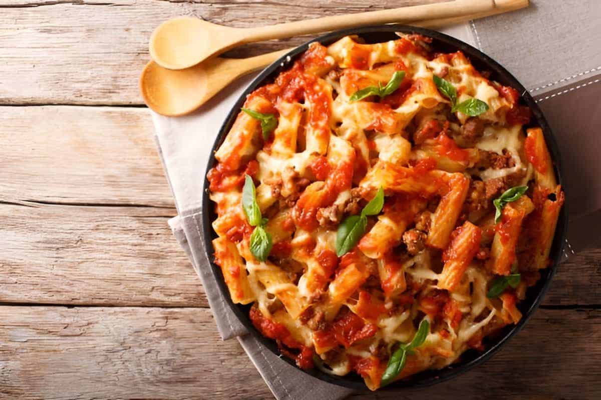 5. Baked Ziti with Hidden Veggies