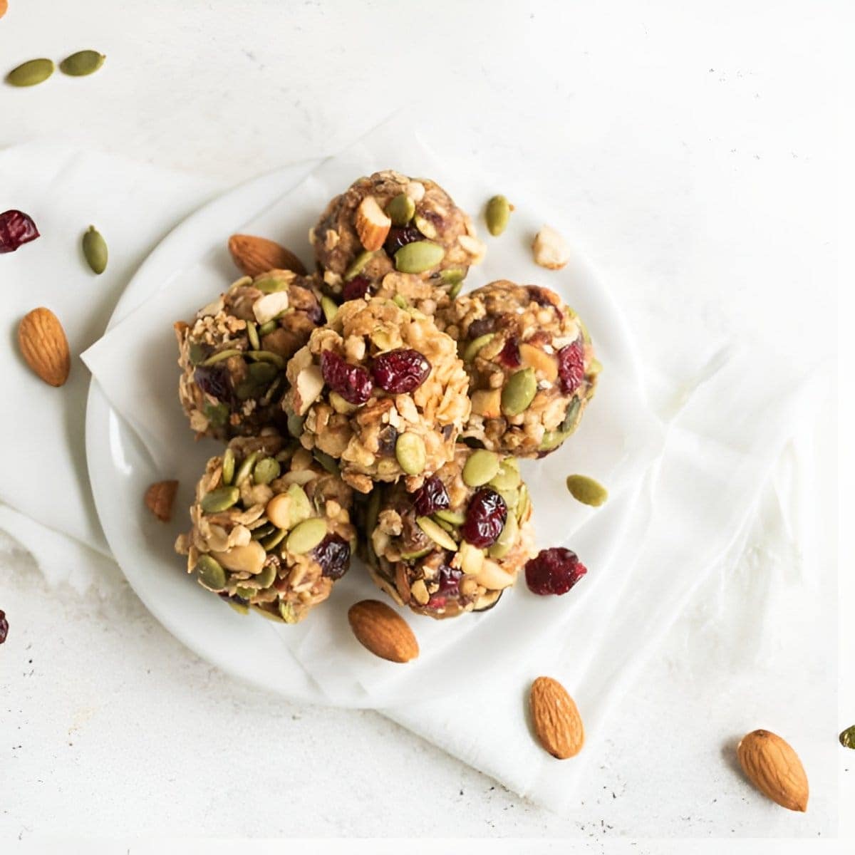 4. Cranberry Pistachio Power Balls