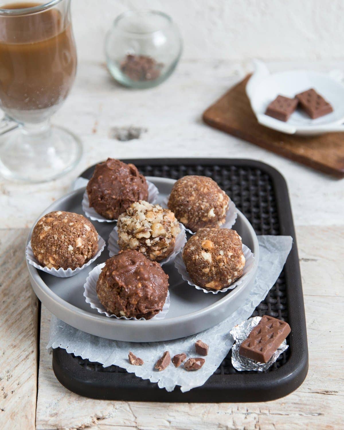 7. Mocha Hazelnut Espresso Balls