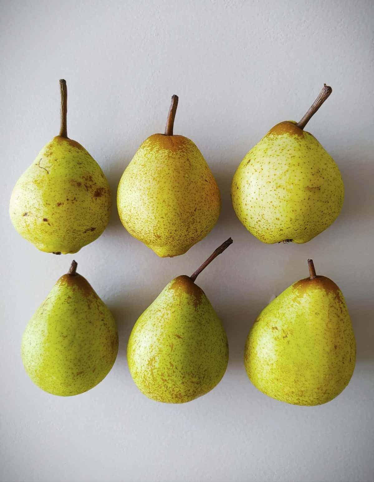 4. Pears