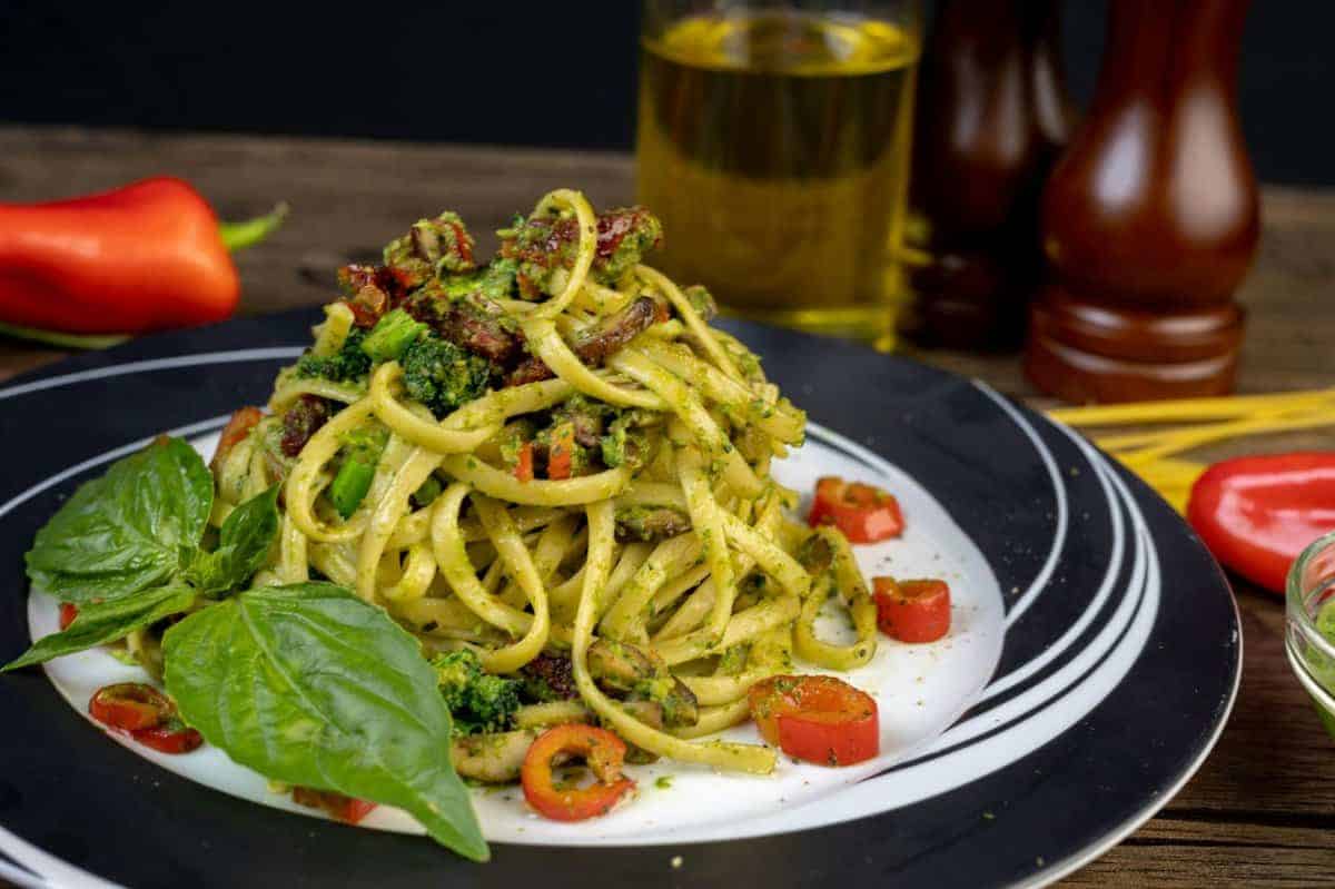 6. Pesto Genovese with Trofie