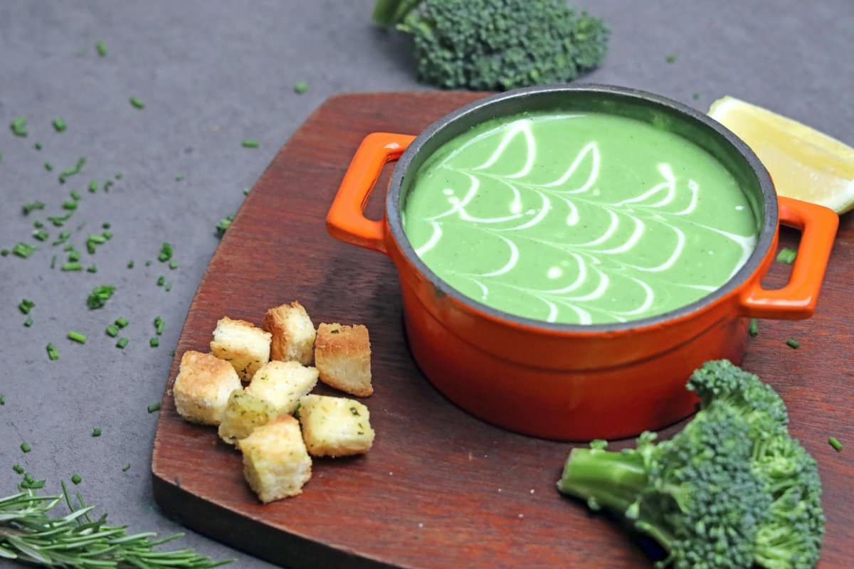 2. Broccoli Cheddar Soup