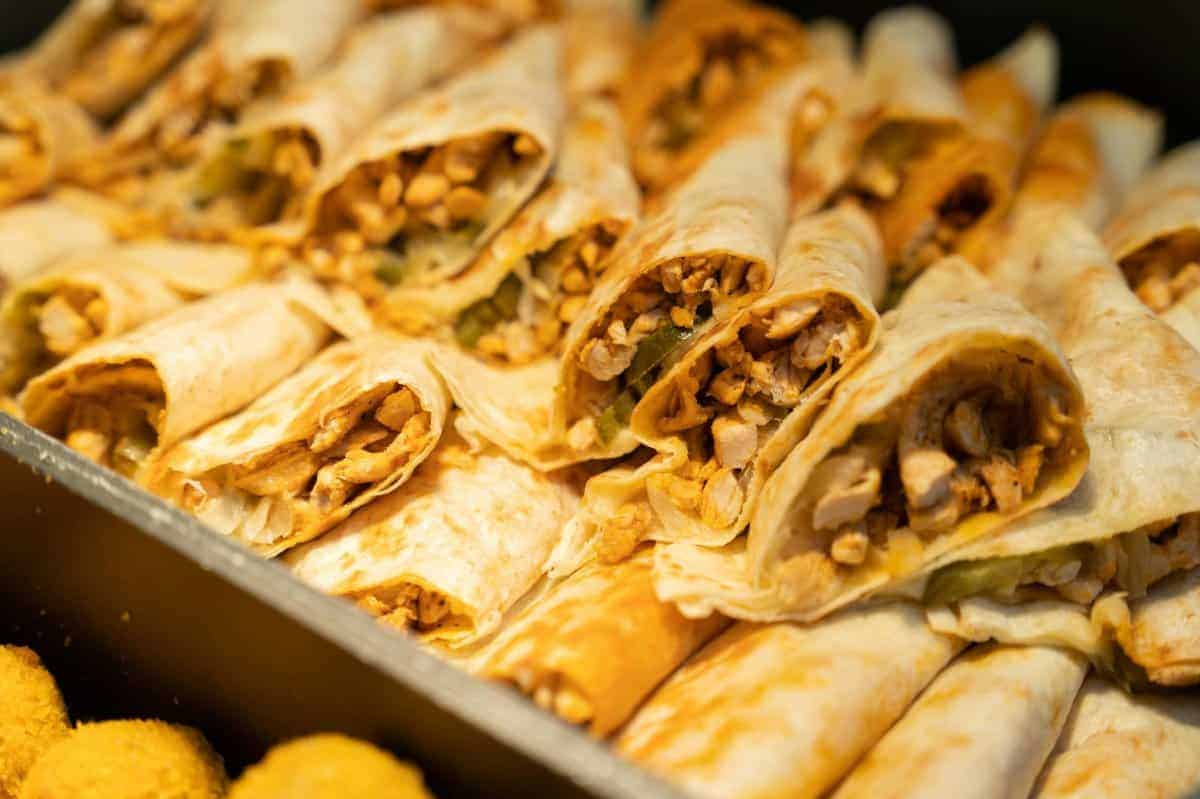 1. Chicken Avocado Wraps