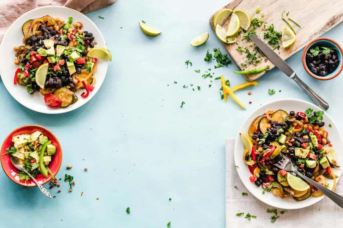 14. Mango & Black Bean Salad