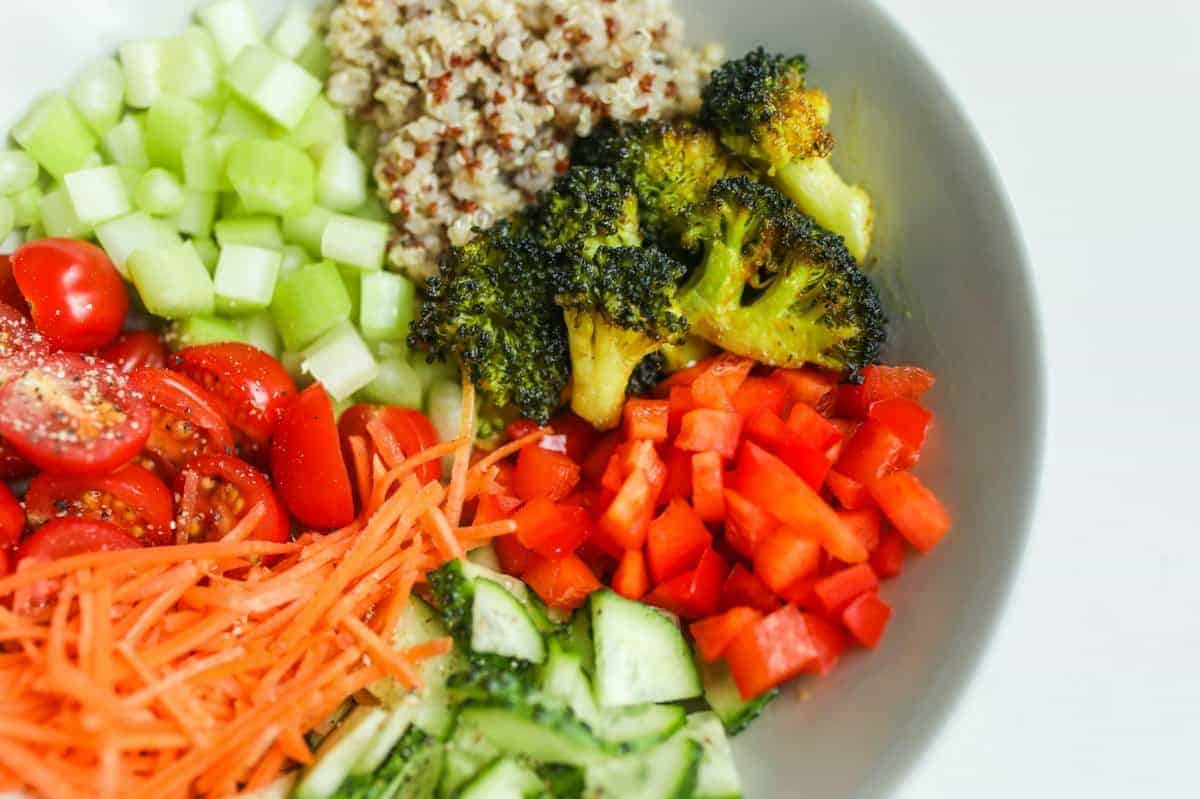 2. Mediterranean Quinoa Salad