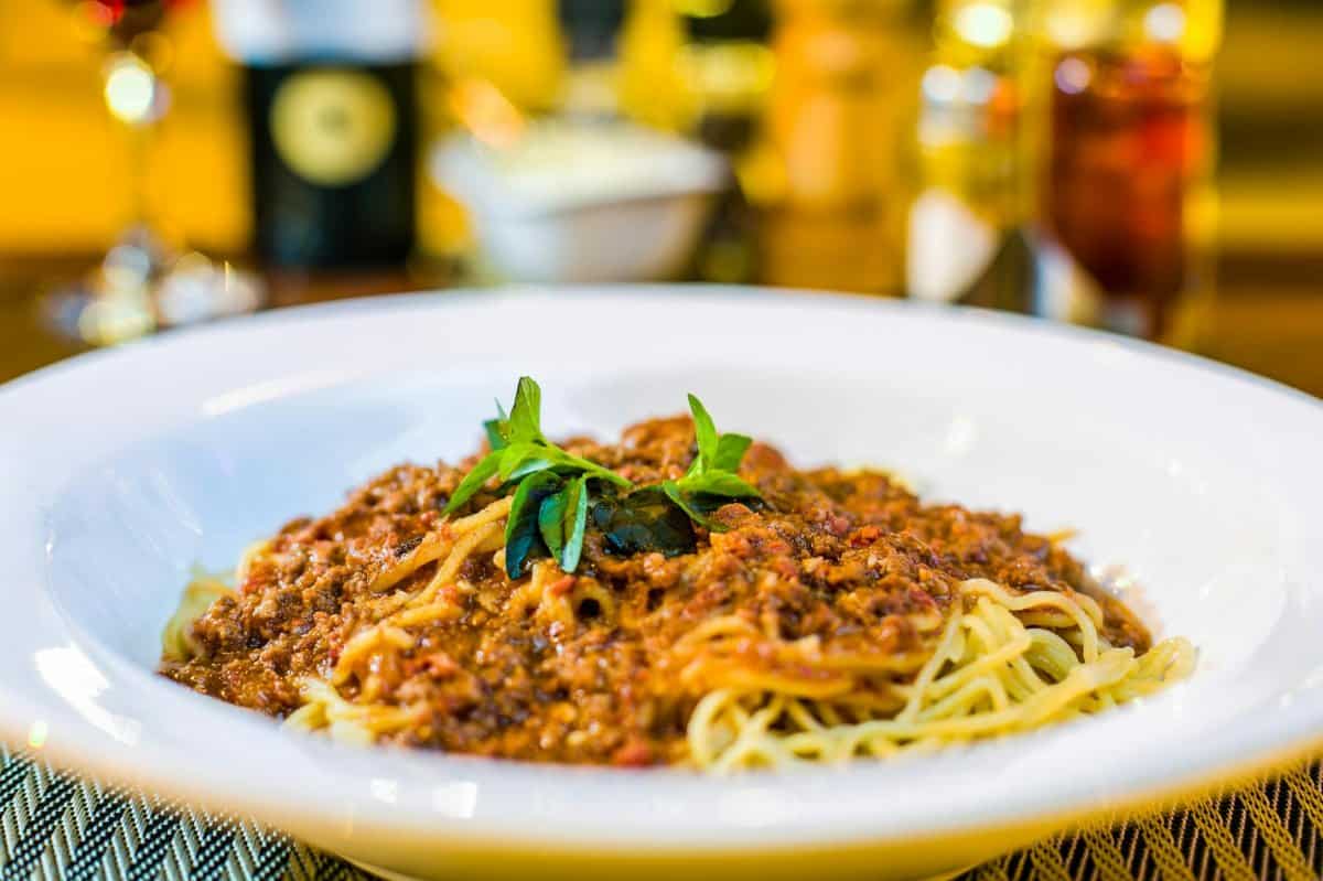 4. Classic Spaghetti Bolognese