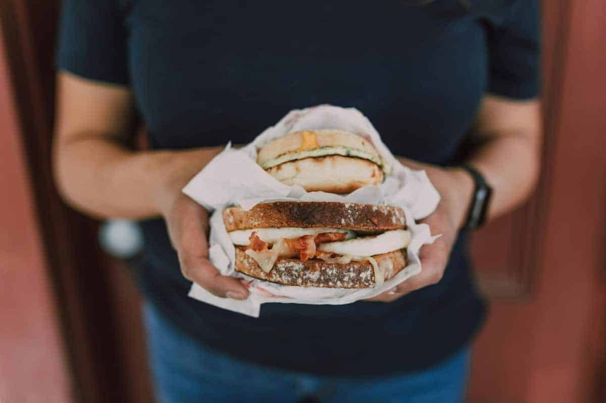 7. Subway Bacon, Egg & Cheese Flatbread