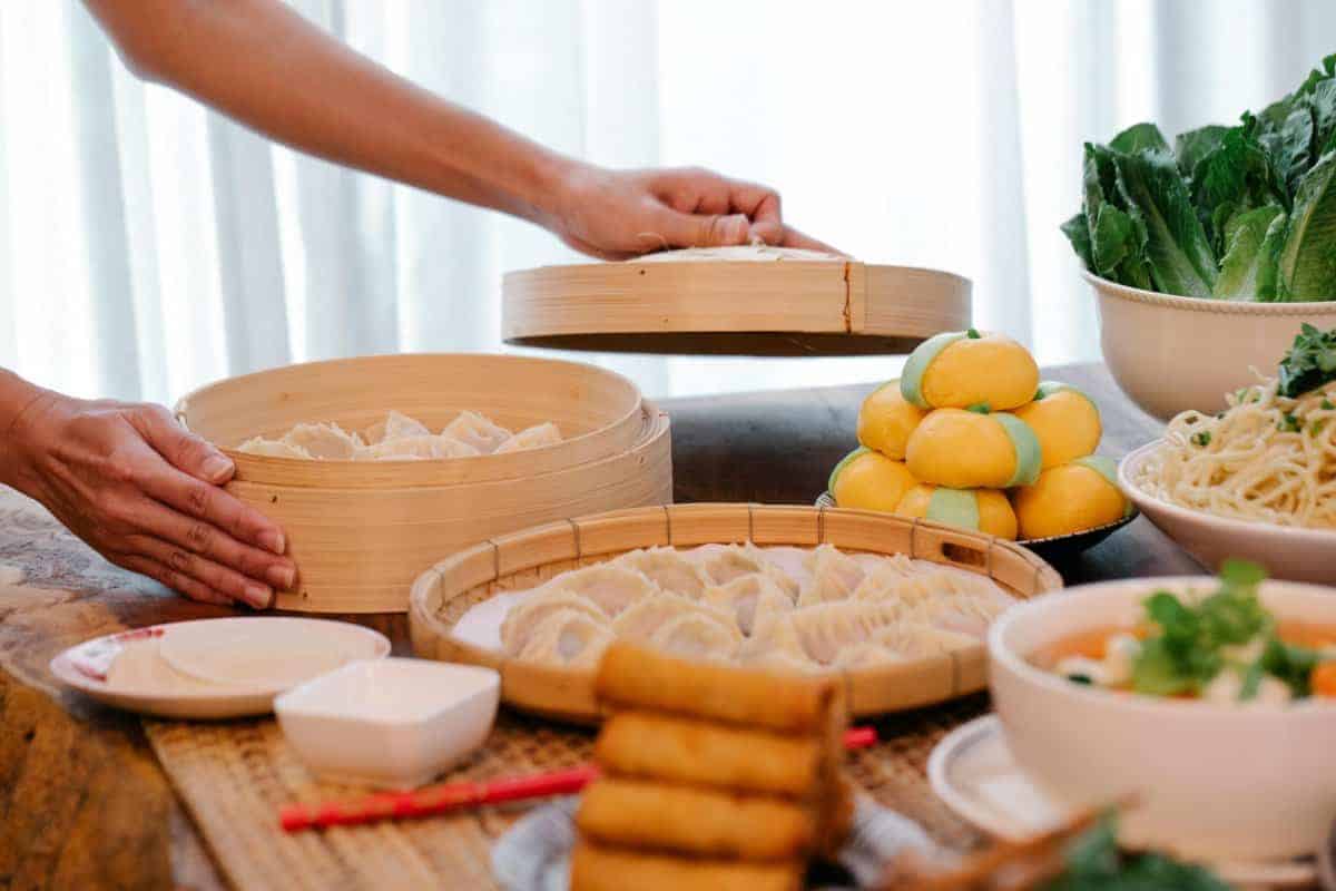2. Steamed Vegetable Dumplings