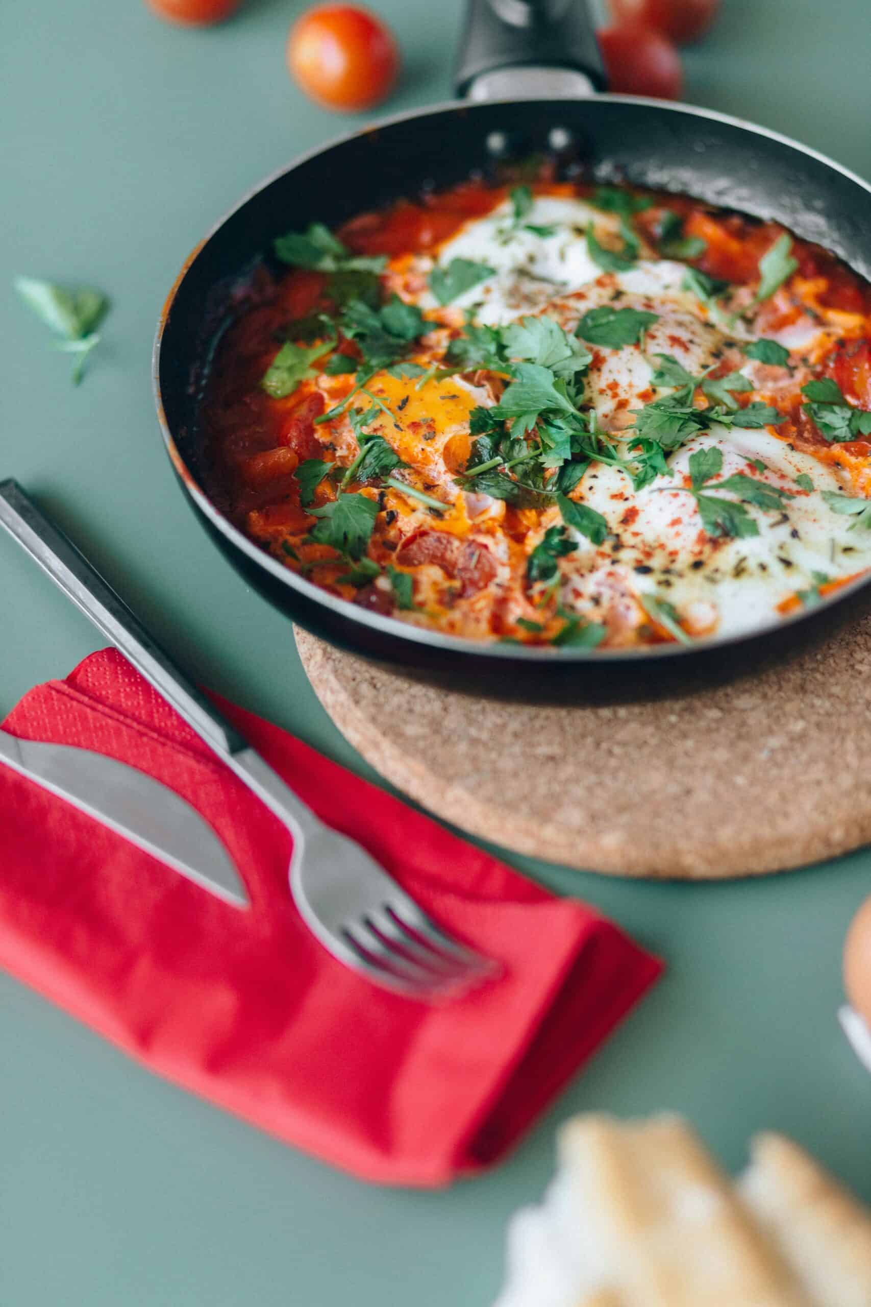 2. Savory Shakshuka for One