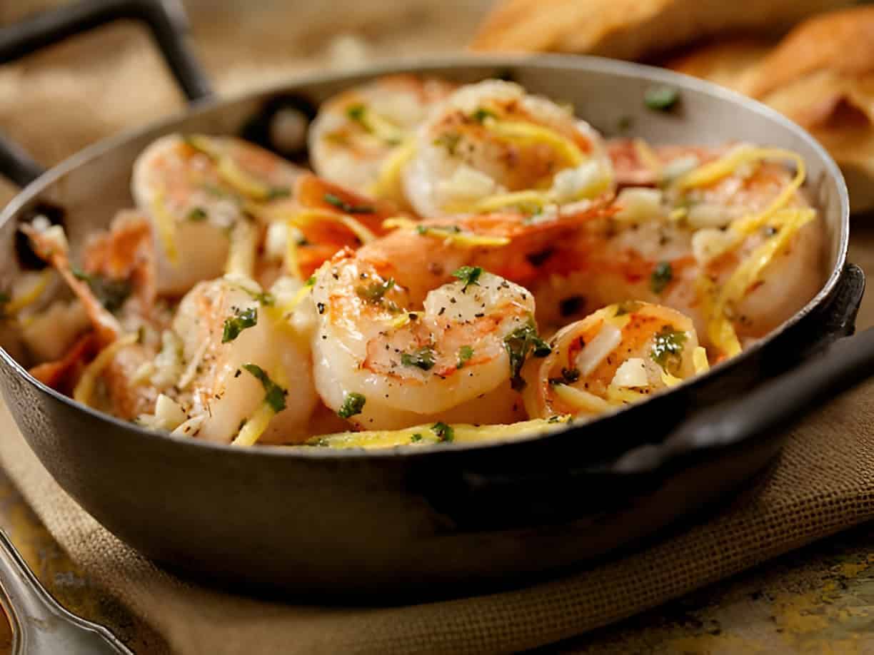 10. Garlic Butter Shrimp Skillet