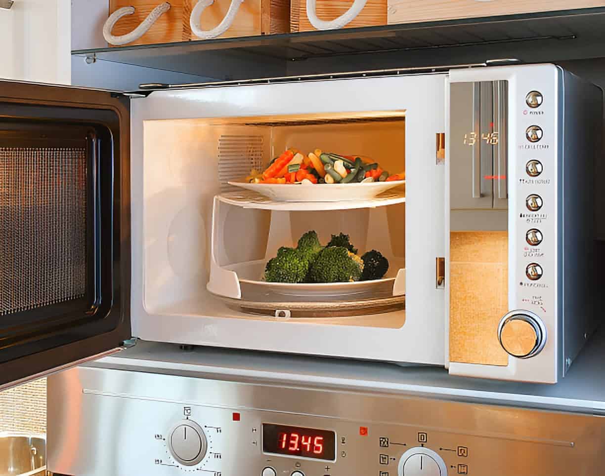 9. Steam Vegetables in the Microwave