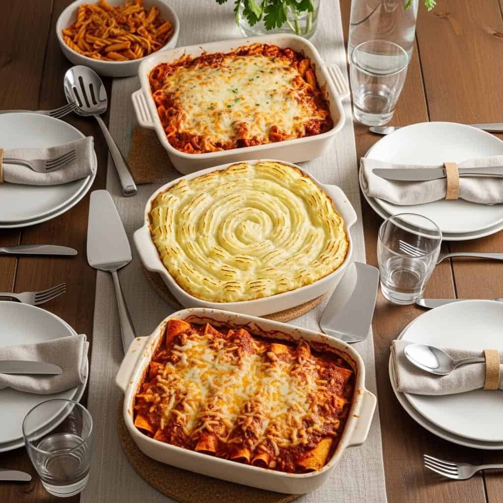 4. Rely on Crowd-Pleasing Casseroles