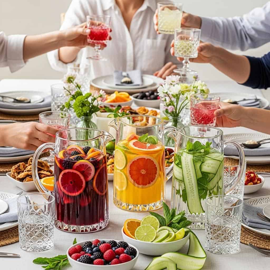 10. Batch Cocktails & Infused Water