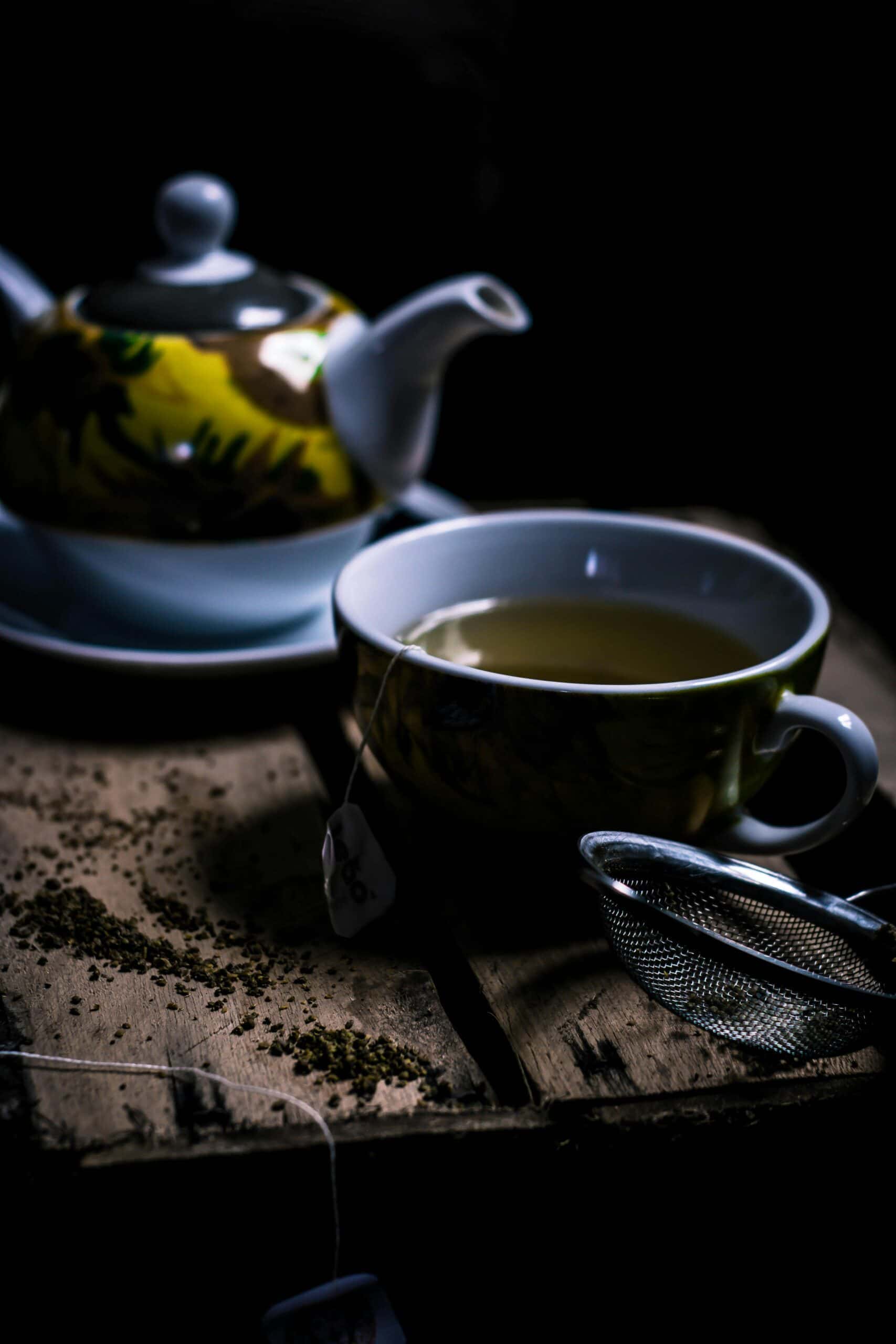 3. Green Tea for a Gentle Energy Boost