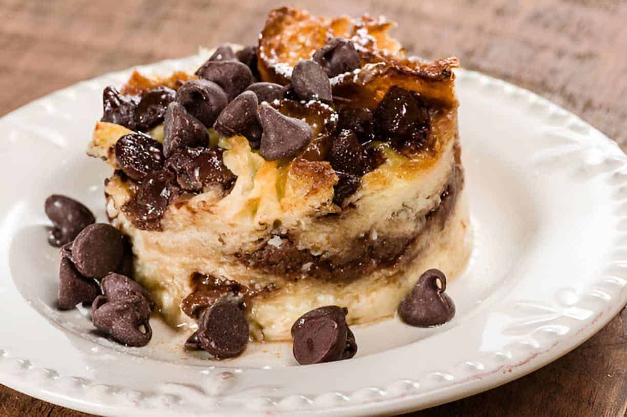 10. Chocolate Bread Pudding