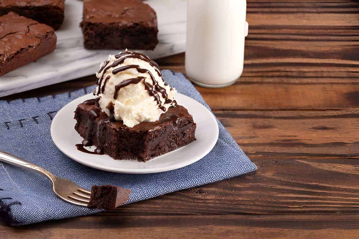 12. Brownie à la Mode