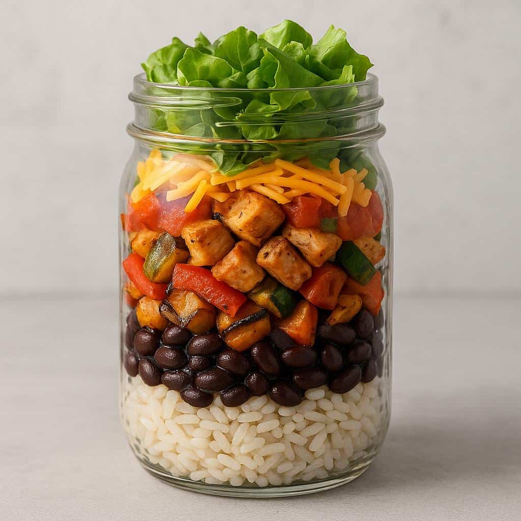 10. Create On-the-Go Burrito Bowls