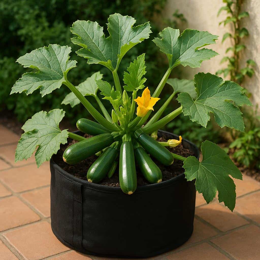 15. Zucchini (Bush Varieties)