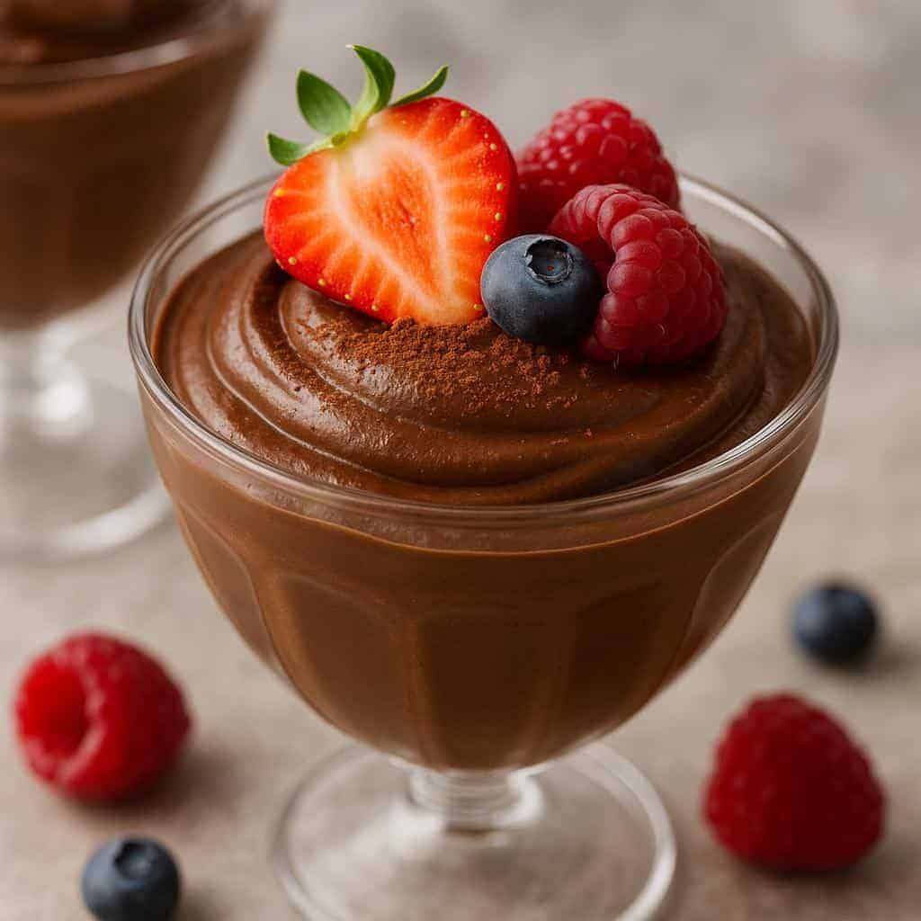6. Avocado Chocolate Mousse