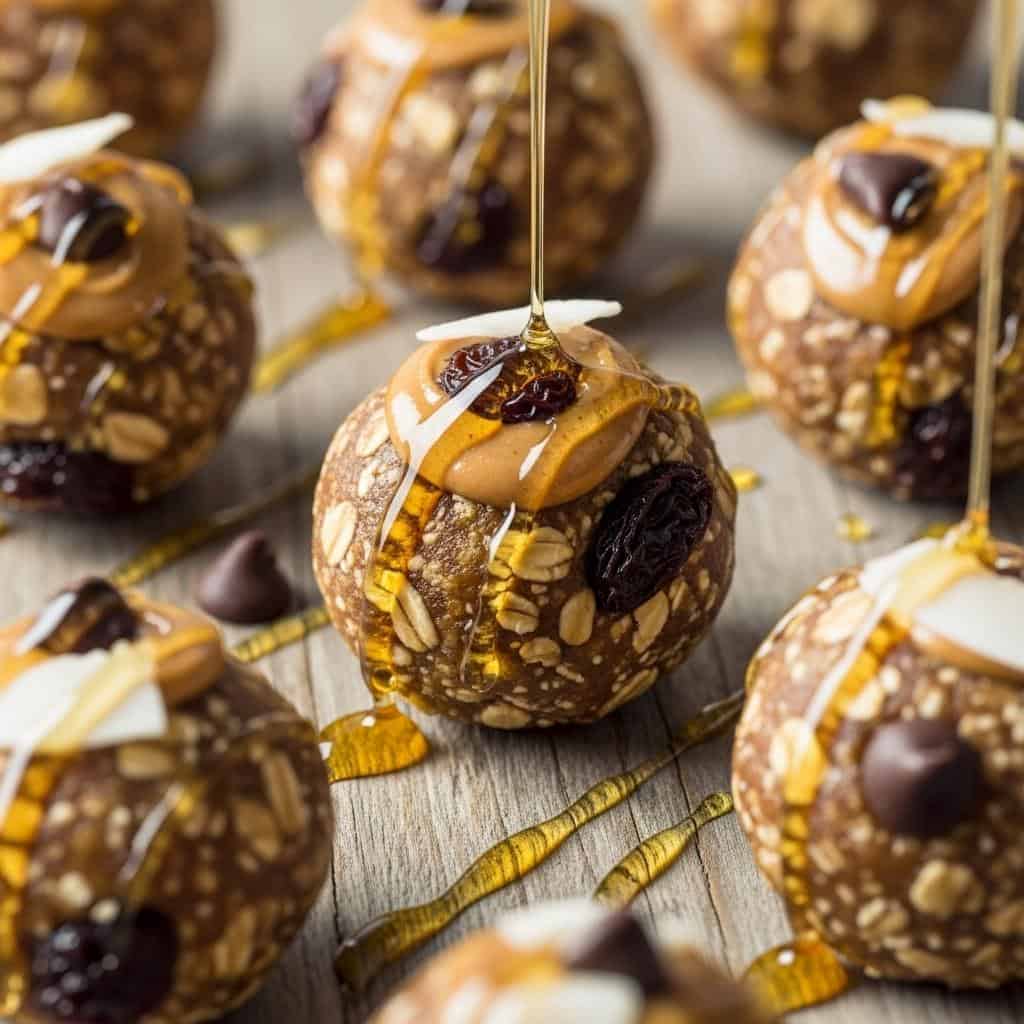 7. Oatmeal Raisin Energy Balls