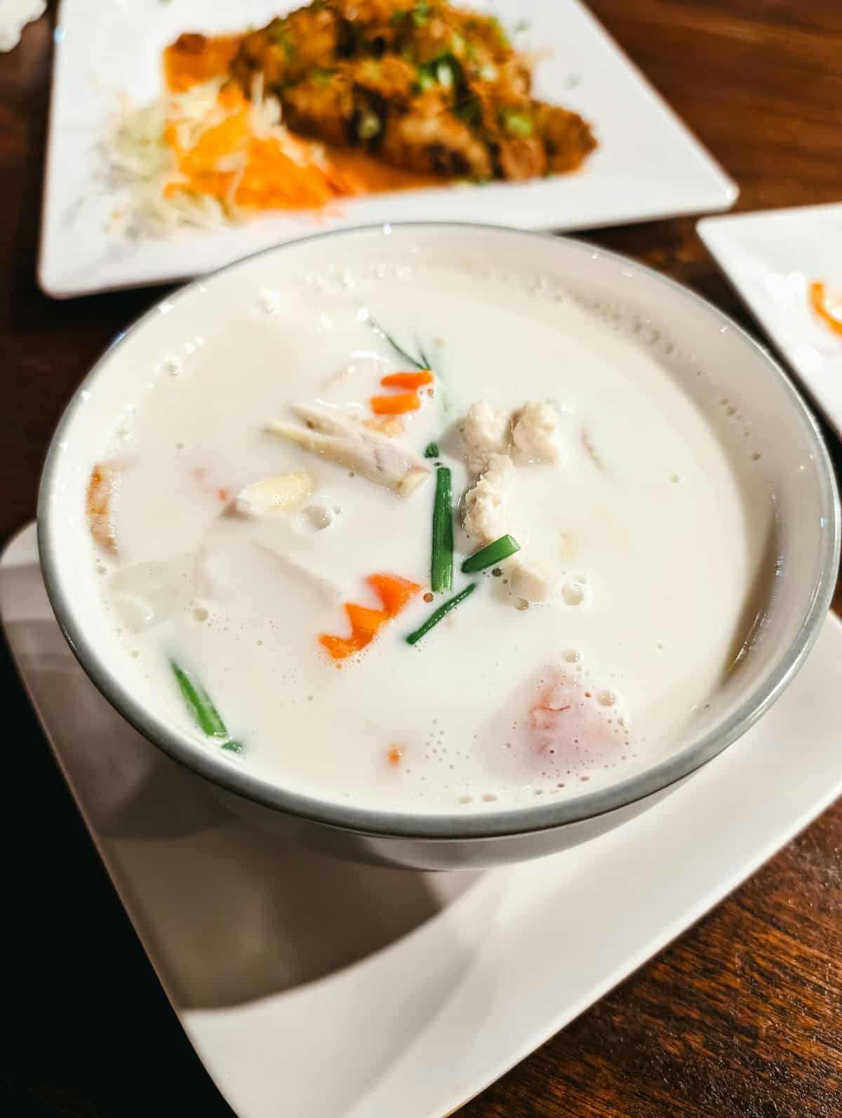 7. Thai Coconut Vegetable Soup