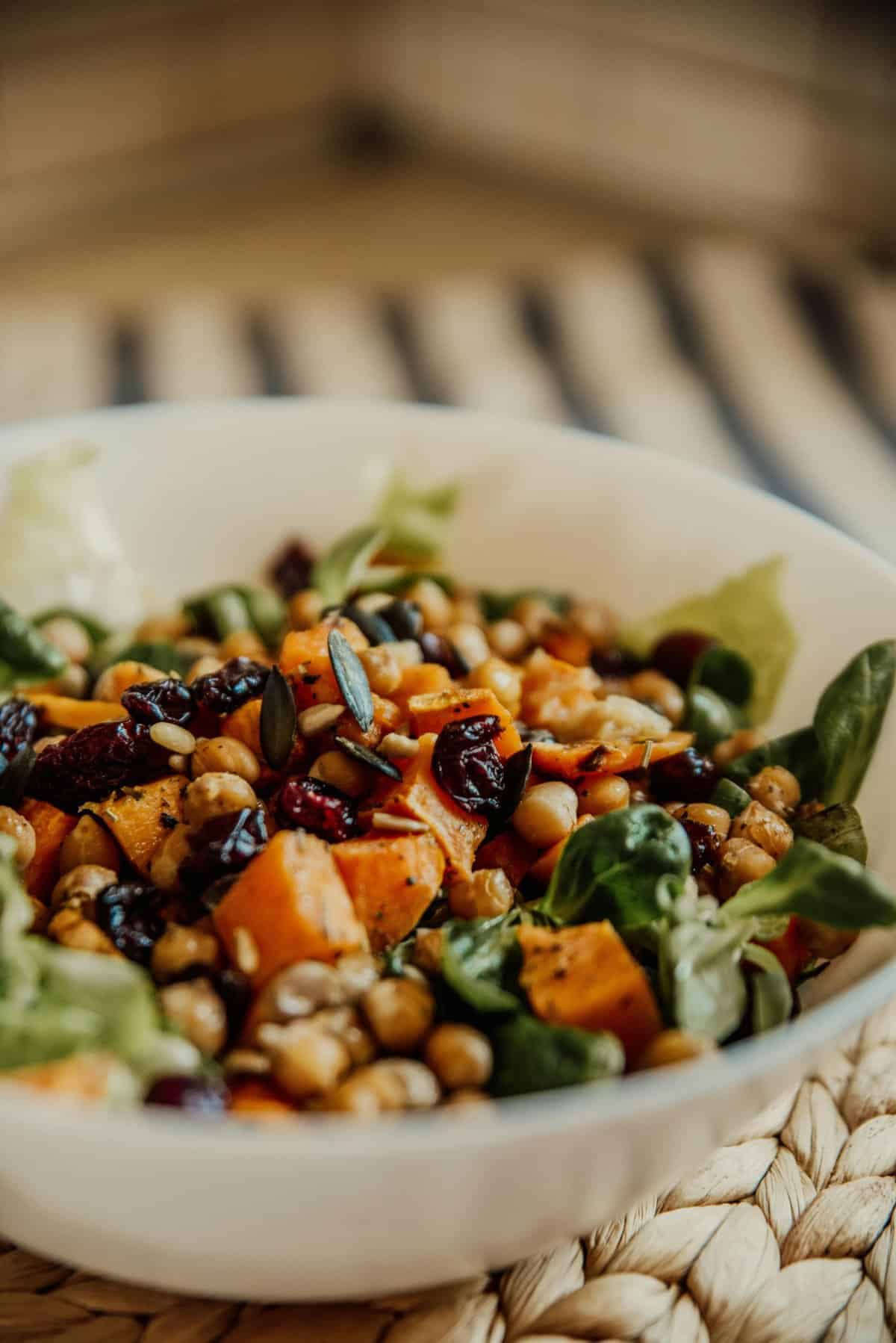 3. Mediterranean Chickpea Power Salad