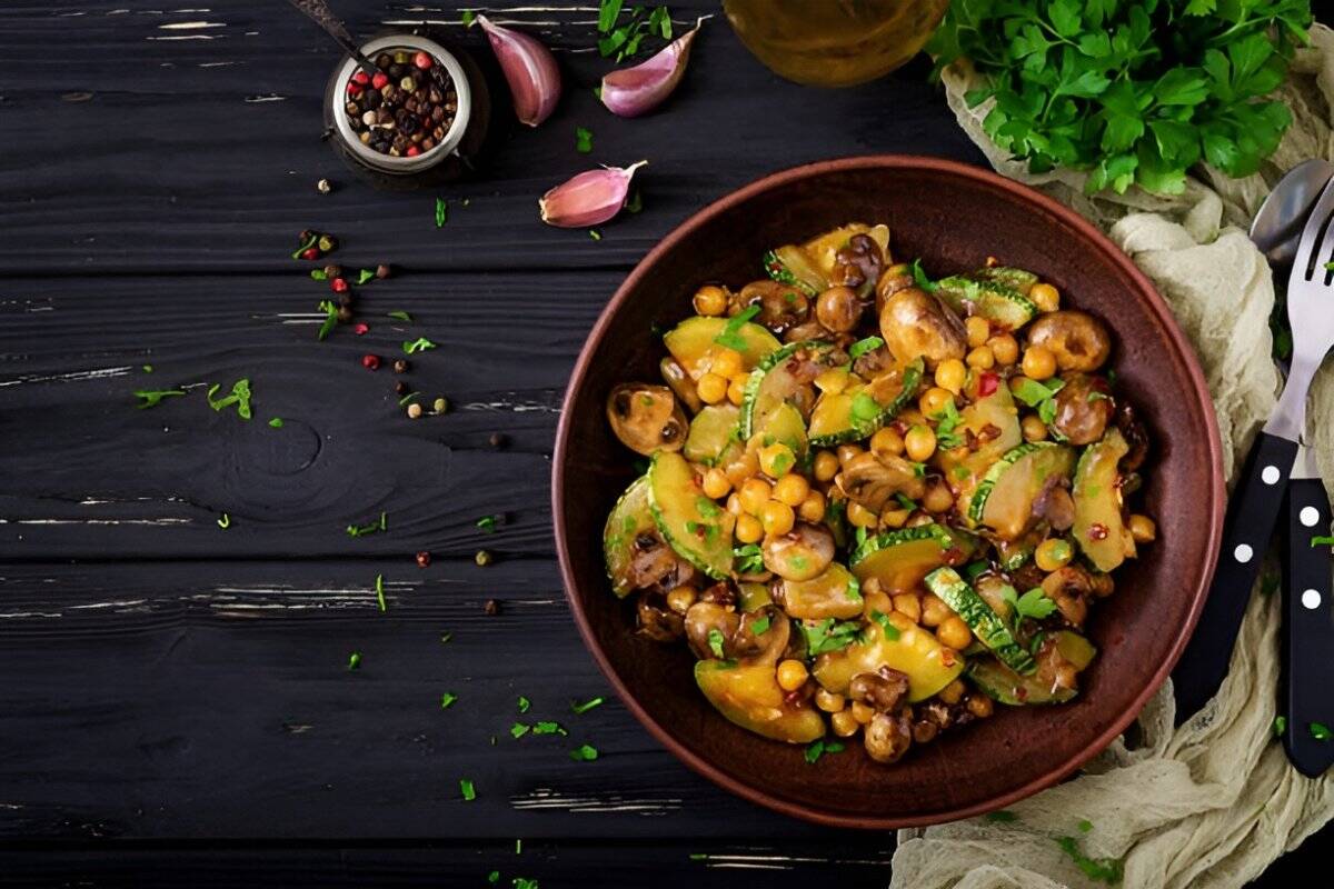 Pantry Beans and Greens Stir-Fry