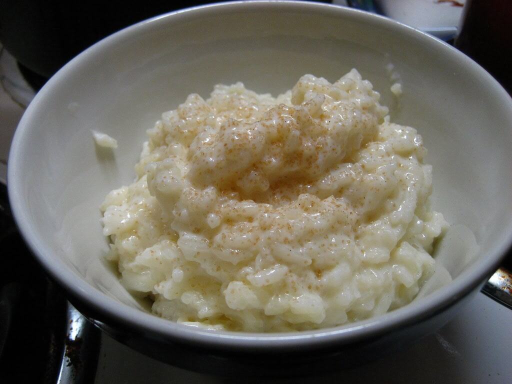 7. Rice Pudding