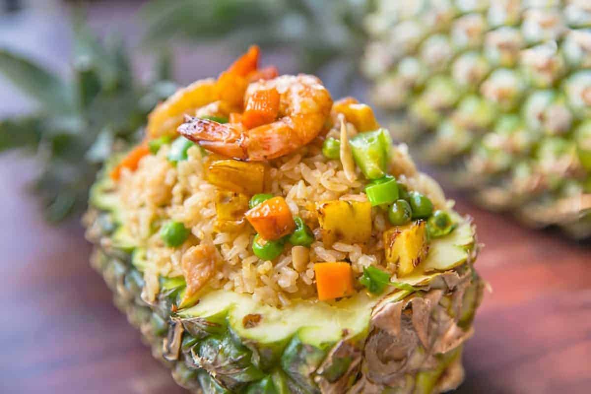 2. Pineapple Fried Rice
