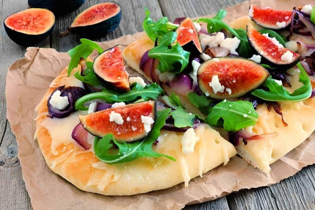 10. Fig and Goat Cheese Pizza