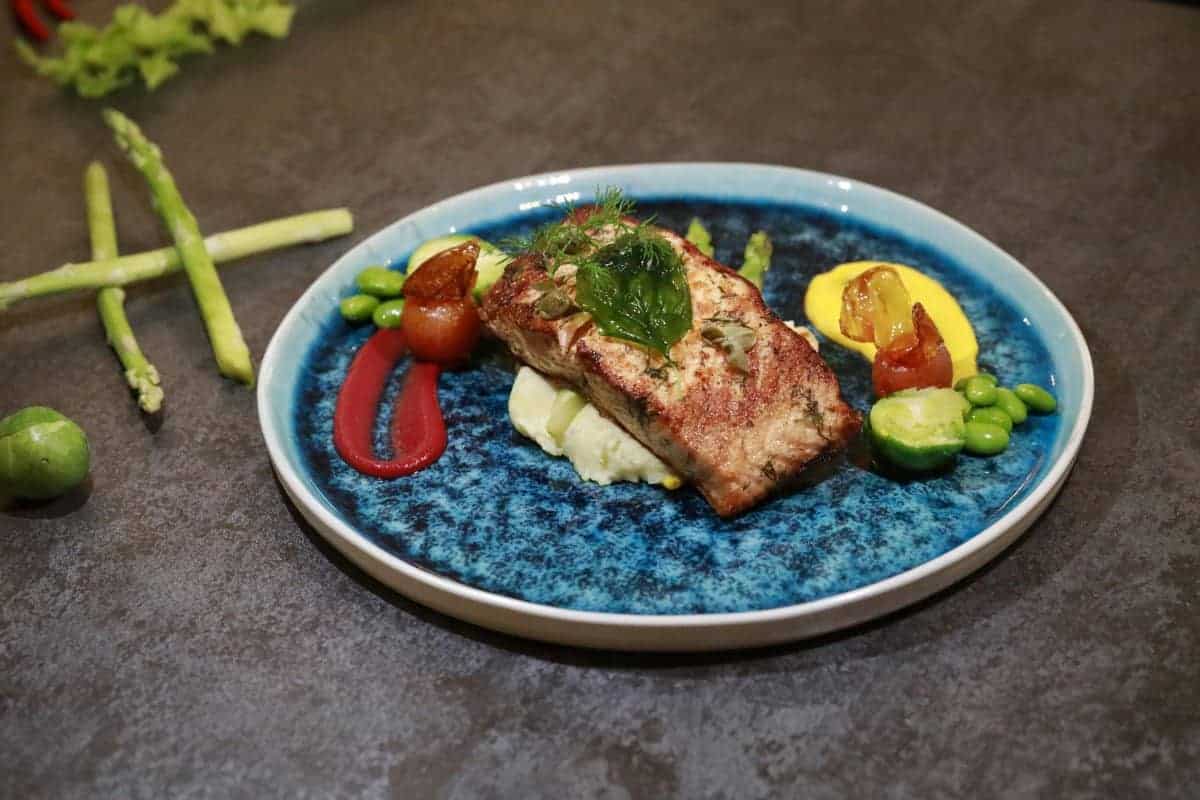 8. Smoked Salmon and Potato Salad