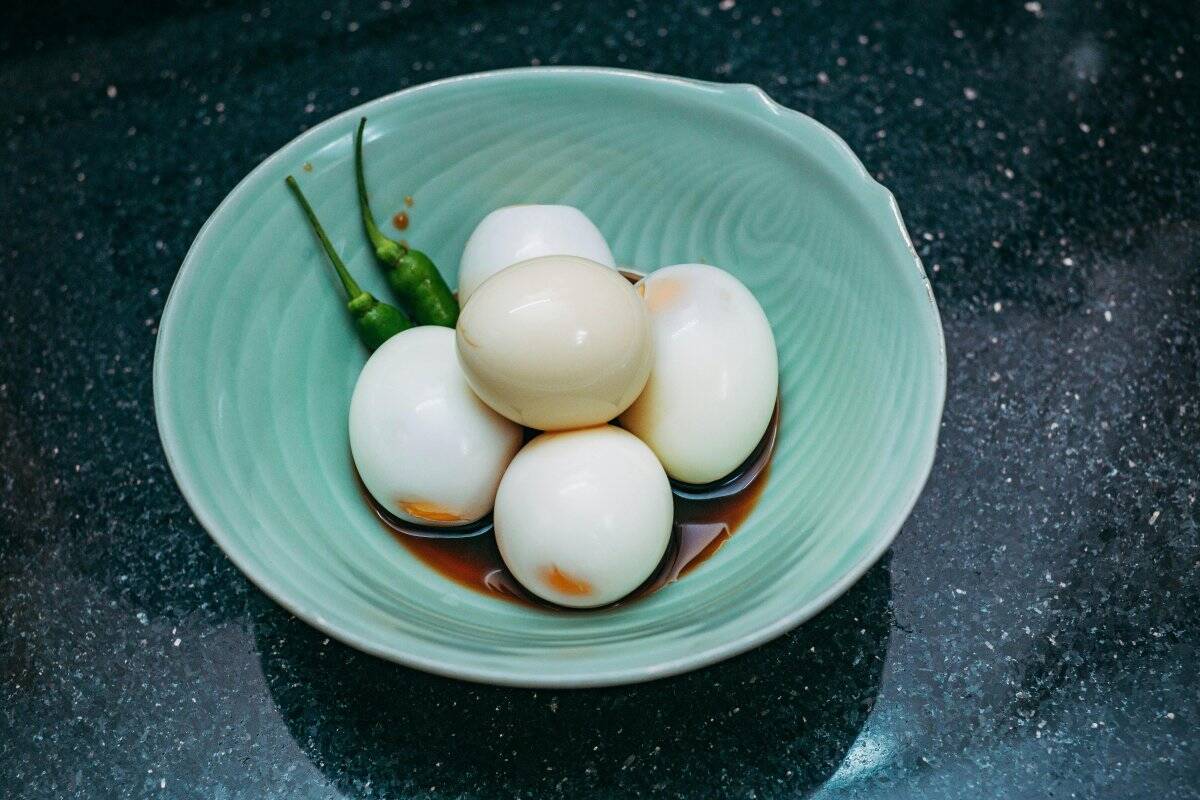 2. Hard-Boiled Eggs