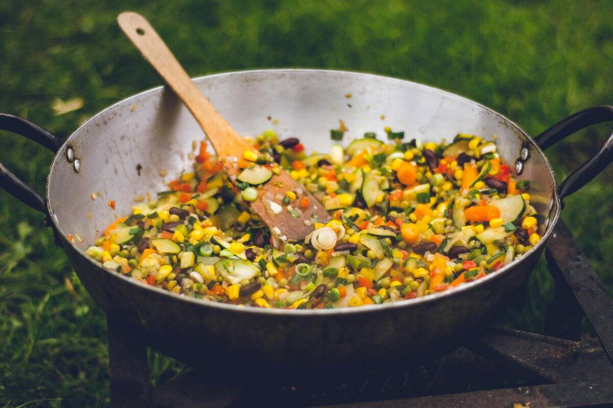 Zucchini and Corn Stir-Fry