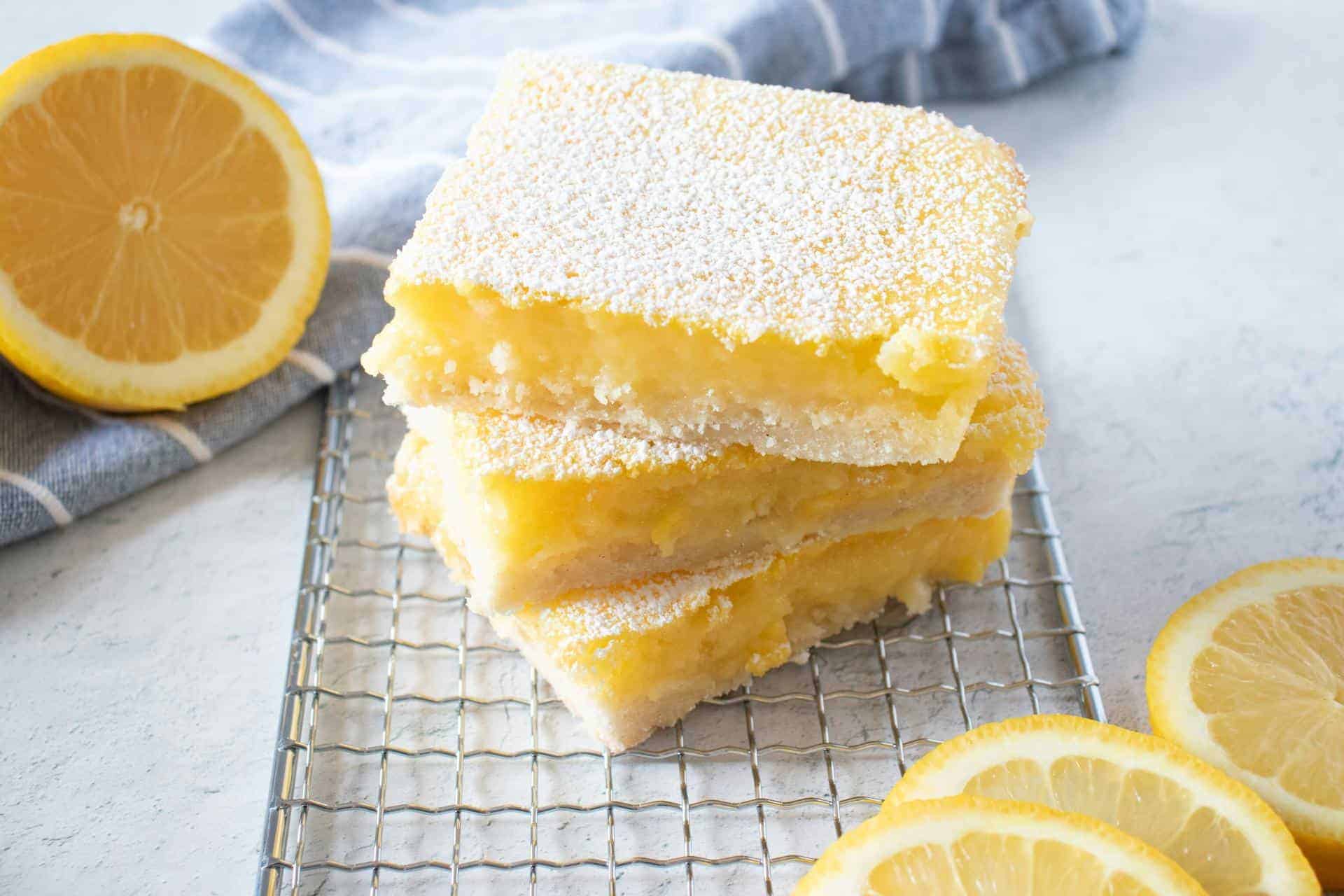 12. Lemon Ricotta Bars