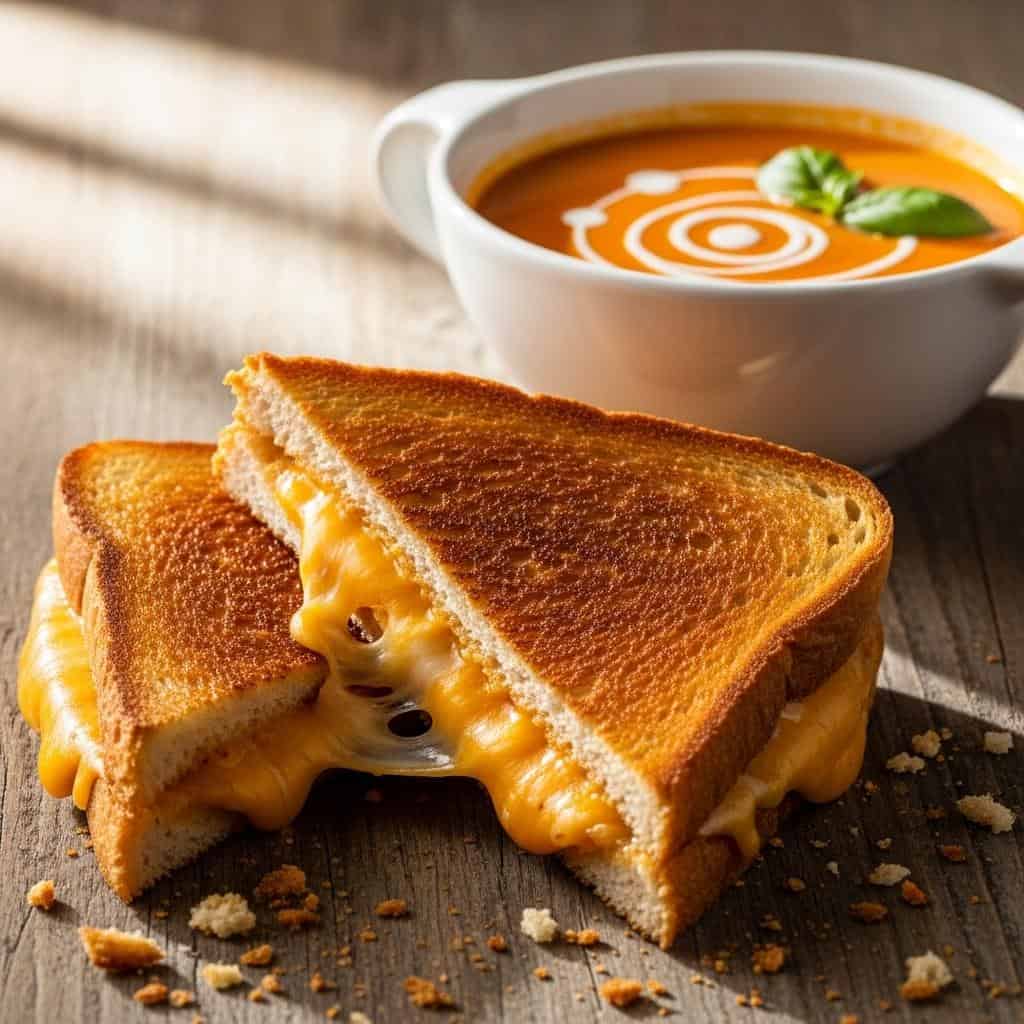 9. Grilled Cheese and Tomato Soup