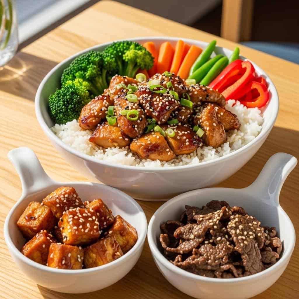 14. Teriyaki Chicken Bowls