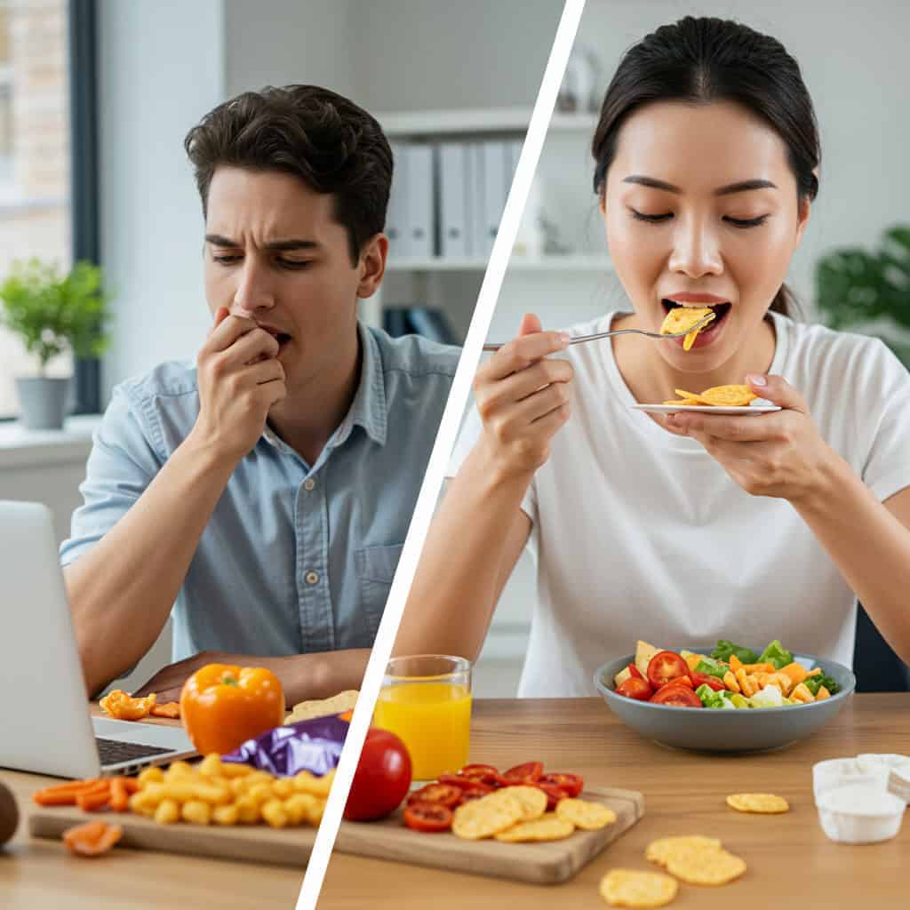 1. Eating When Not Physically Hungry