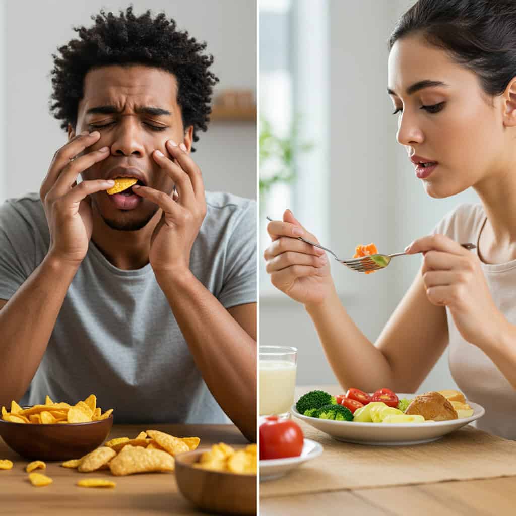 15. Difficulty Identifying True Hunger and Satiety