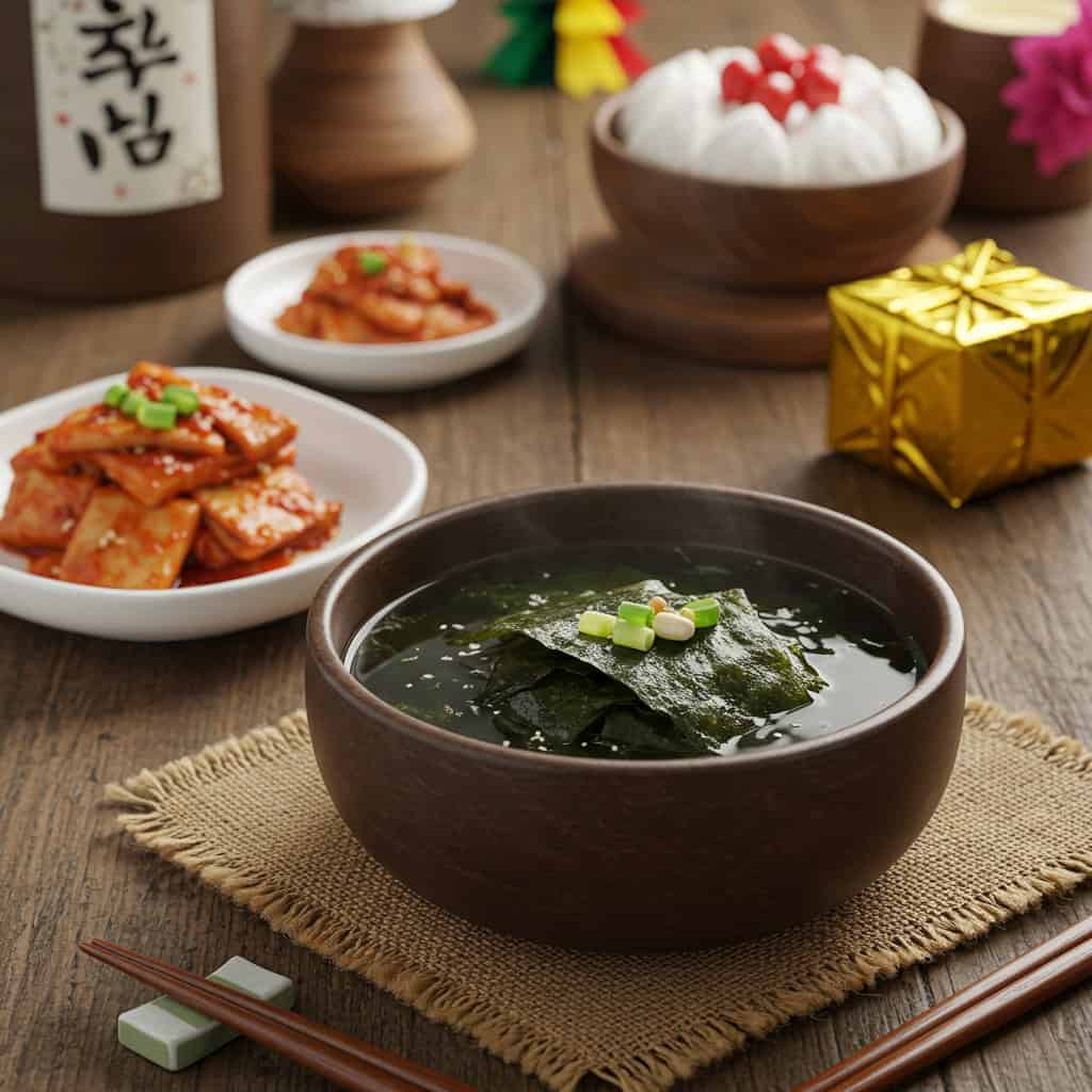 2. South Korea: Seaweed Soup Tradition