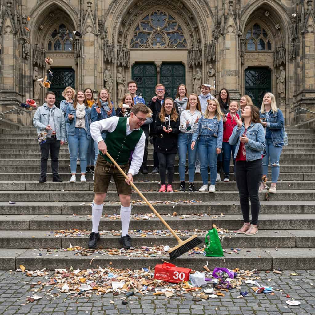 7. Germany: Sweeping the Steps