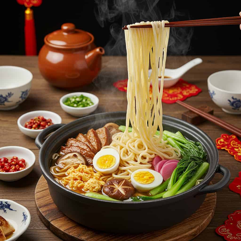 8. China: Longevity Noodles