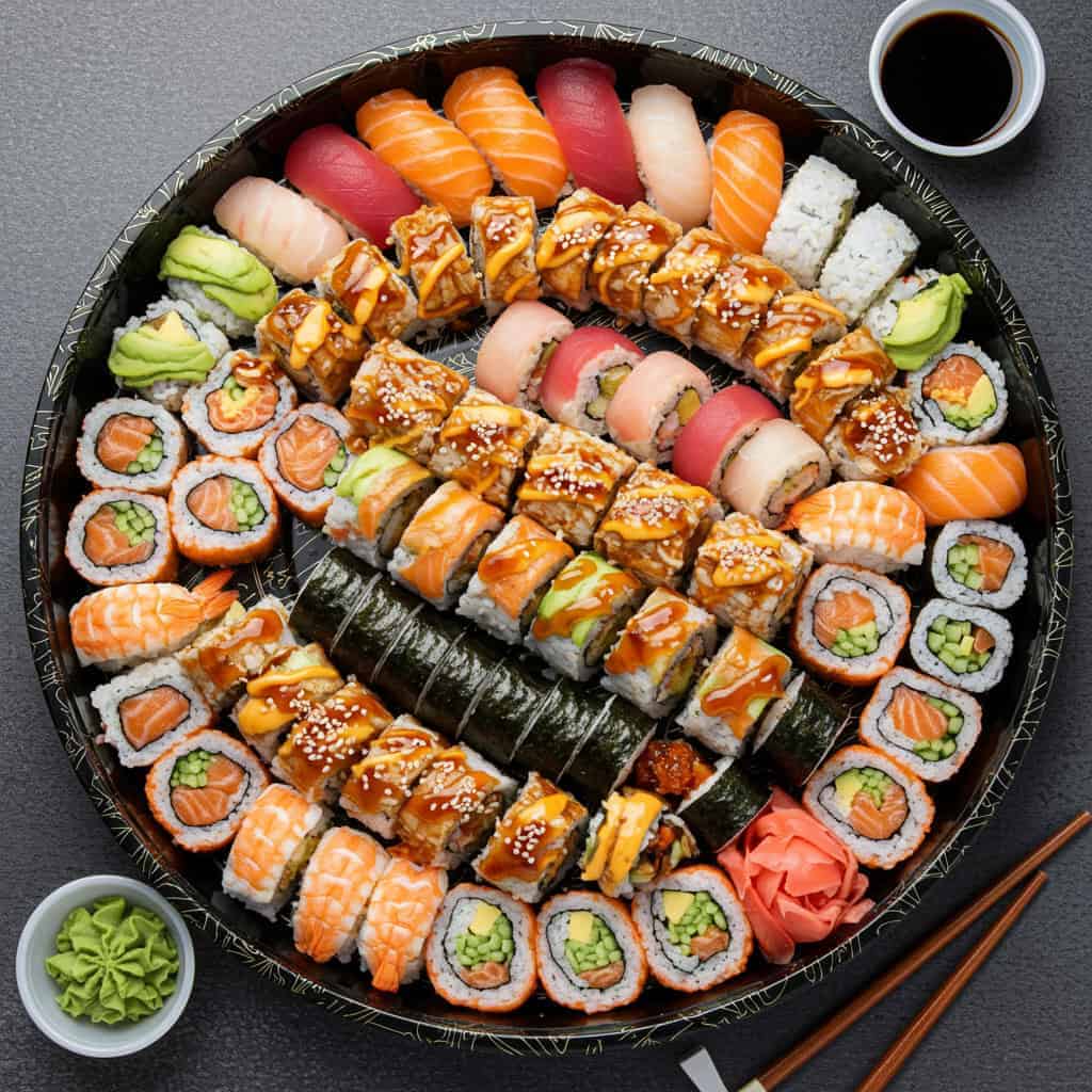 2. Dwayne Johnson: Sushi Galore